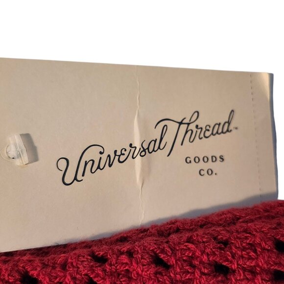 NWT Universal Thread Red Knitted Skirt Sz S  Cotton Blend - Picture 3 of 7